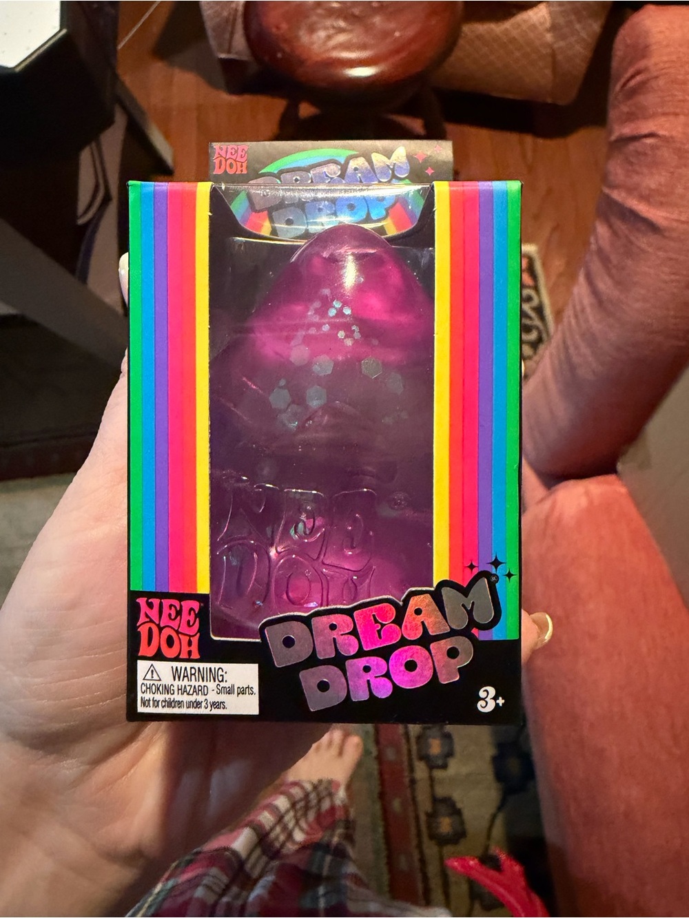 NEE DOH Dream Drop Kids Toy - Purple